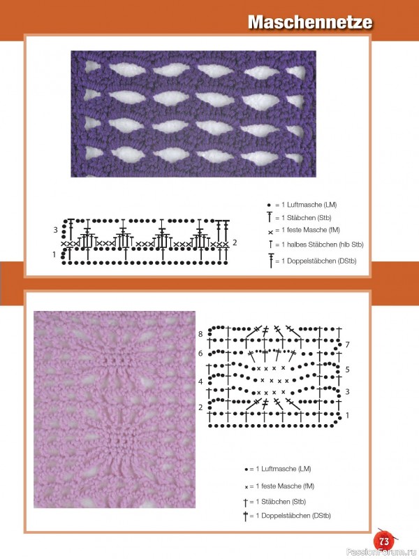 Вязаные проекты крючком в журнале «Muster-Hits №1 2024»