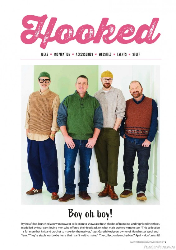 Вязаные проекты крючком в журнале &laquo;Simply Crochet №174 2026&raquo;
