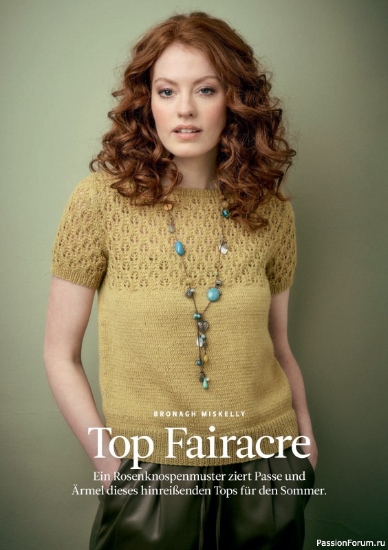 Вязаные проекты спицами в журнале «The Knitter №70 2024»