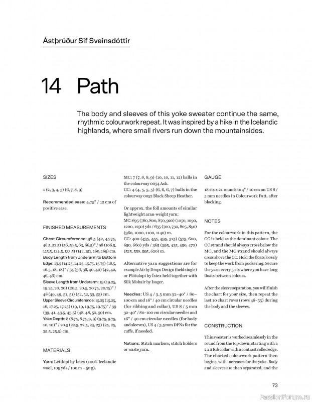 Вязаные проекты в книге &laquo;52 weeks of Sweater&raquo;. Часть 1