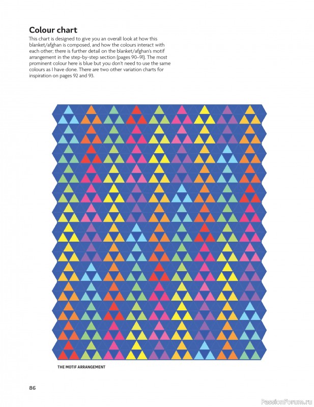 Вязаные проекты в книге «Block-by-Block Blankets and Afghans».
