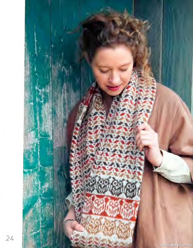 Вязаные проекты в книге «More Easy Fairisle Knits».