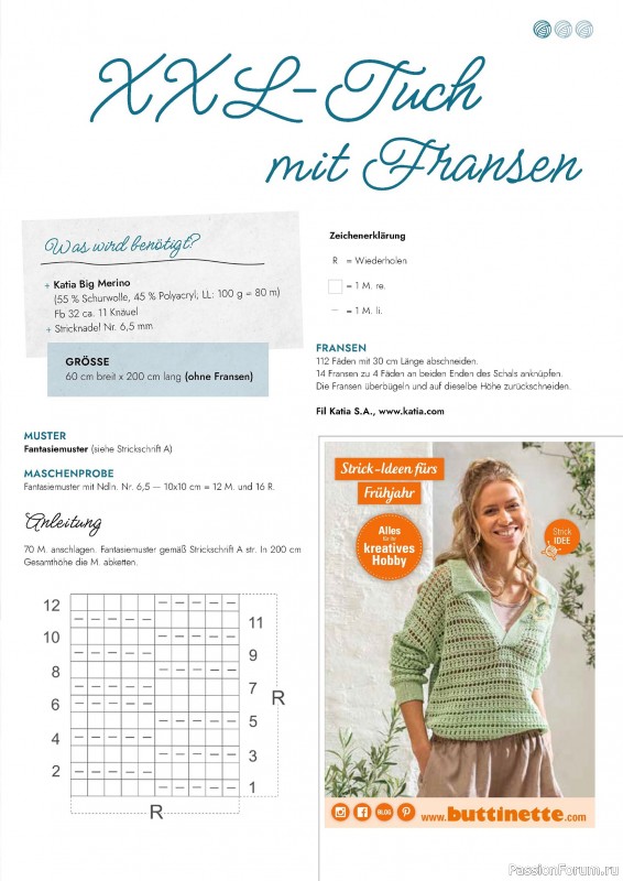 Вязаные проекты в журнале &laquo;Einfach Stricken №7 2026&raquo;