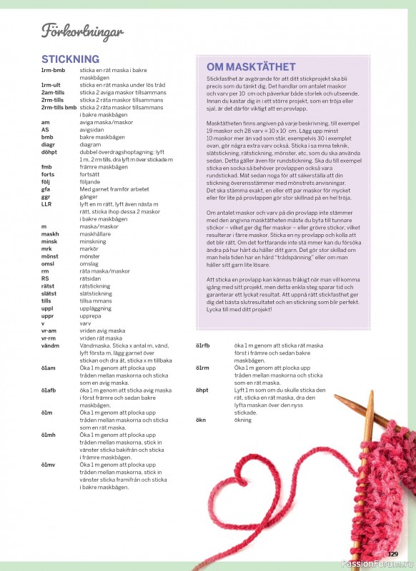 Вязаные проекты в журнале &laquo;Inspirerande handarbete - April 2026&raquo;