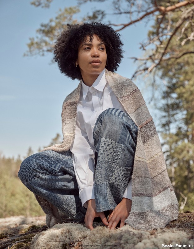 Вязаные проекты в журнале &laquo;Laine Nordic Knits 2024&raquo;