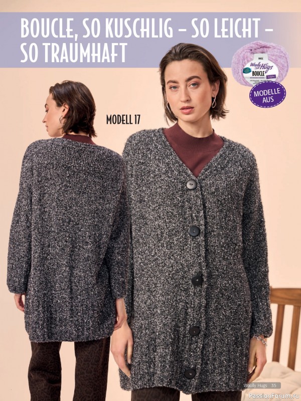 Вязаные проекты в журнале &laquo;Woolly Hugs Maschenwelt №4 2026&raquo;