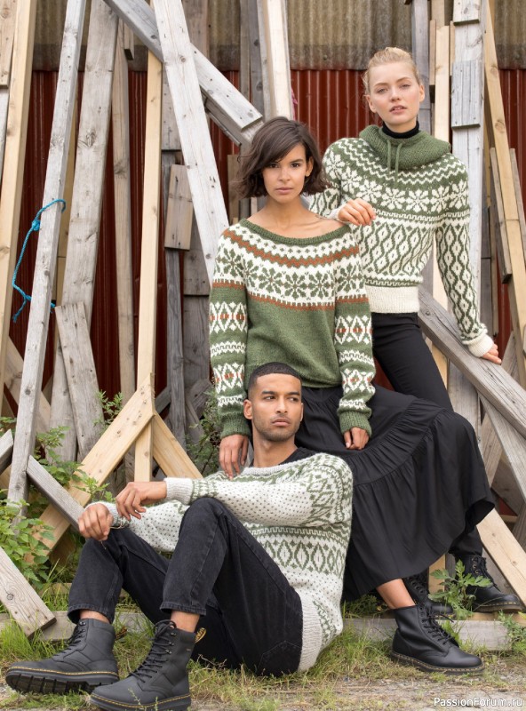 Вязаные проекты в журнале «Yarnmade №2 2019 Autumn & Winter Collection».