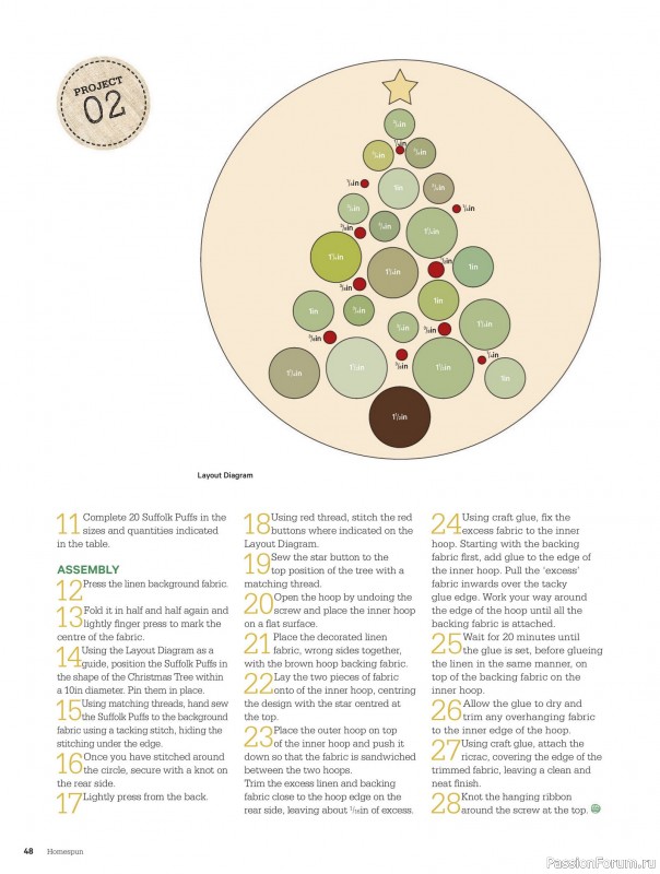 Коллекция проектов для рукодельниц в журнале «Australian Homespun - October-November 2025»