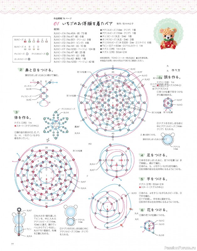 Коллекция проектов для рукодельниц в журнале «Beads Friend - Spring 2026»