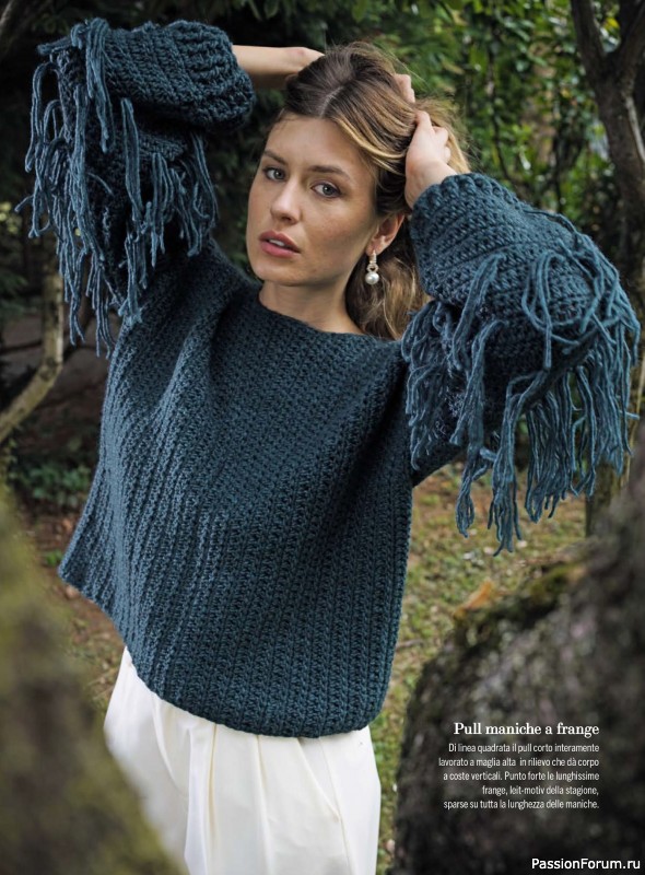 Коллекция проектов для рукодельниц в журнале «Mani di Fata Speciale №2 2025 Maglia Donna»