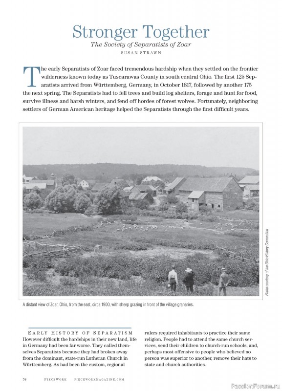 Коллекция проектов для рукодельниц в журнале &laquo;PieceWork - Spring 2025&raquo;