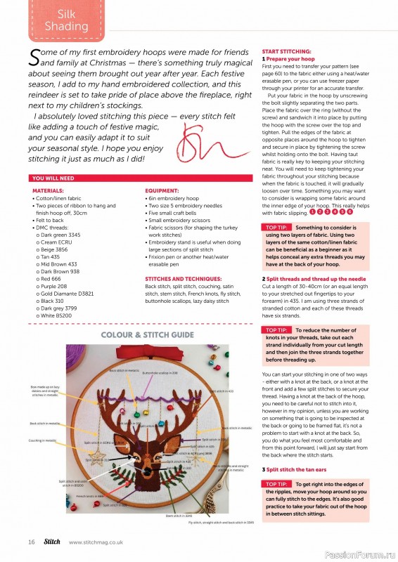 Коллекция проектов для рукодельниц в журнале «Stitch Magazine №158 2025»