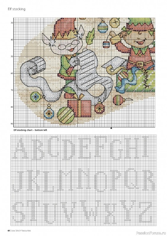 Коллекция вышивки в журнале «Cross Stitch Favourites - Christmas 2022»