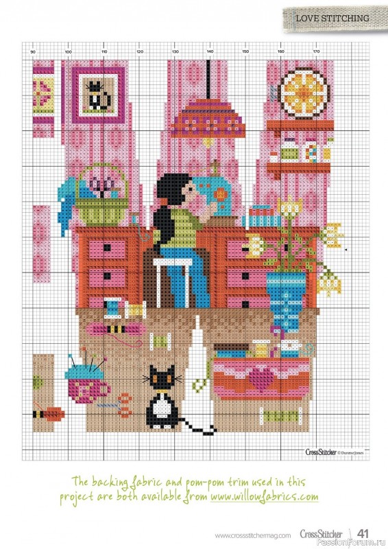 Коллекция вышивки в журнале «CrossStitcher №400 2023»