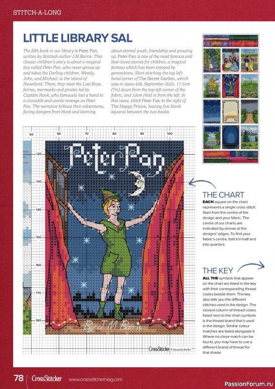 Коллекция вышивки в журнале «CrossStitcher №430 2025»
