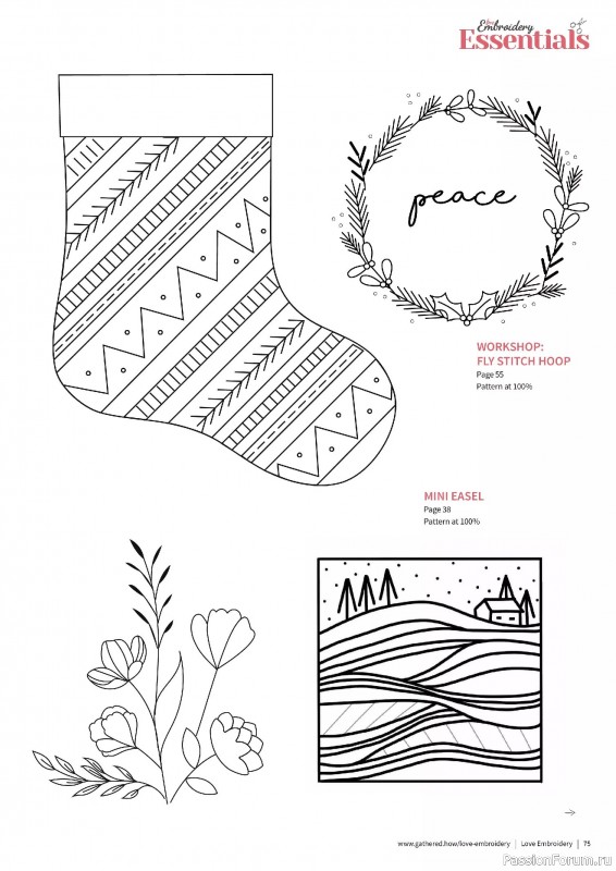 Коллекция вышивки в журнале «Love Embroidery №73 2025»