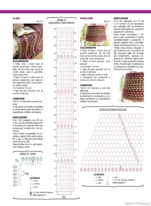 Вязаные проекты крючком в журнале «L'uncinetto di Gio №35 2022»