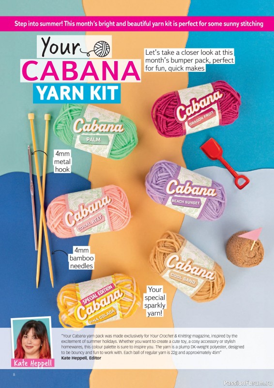 Вязаные проекты в журнале «Your Crochet & Knitting №65 2026»