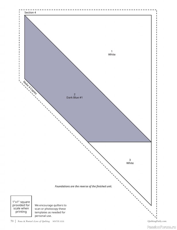Коллекция проектов для рукодельниц в журнале «Fons & Porter's Love of Quilting - Winter 2026»