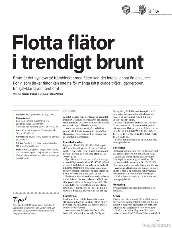 Коллекция проектов для рукодельниц в журнале «Stickat & Sant №6 2025»