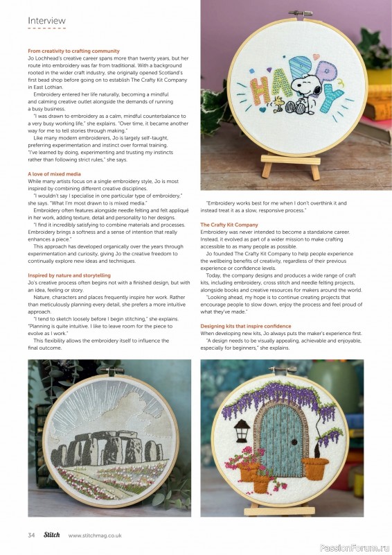 Коллекция проектов для рукодельниц в журнале &laquo;Stitch Magazine №162 2026&raquo;