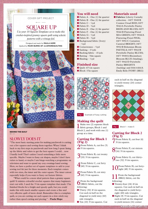 Коллекция проектов для рукодельниц в журнале &laquo;Todays Quilter №140 2026&raquo;