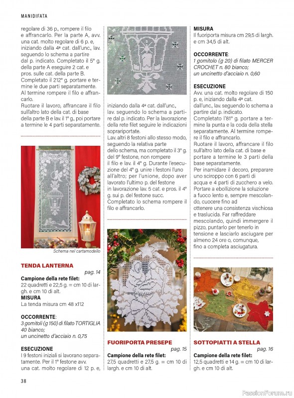 Коллекция проектов в журнале «Mani di Fata - Speciale Natale №1 2025»