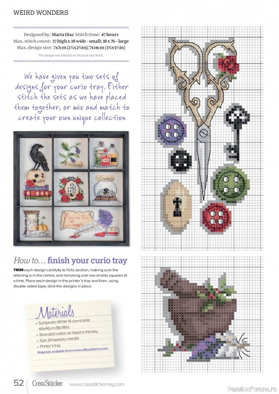 Коллекция вышивки в журнале «CrossStitcher №440 2026»