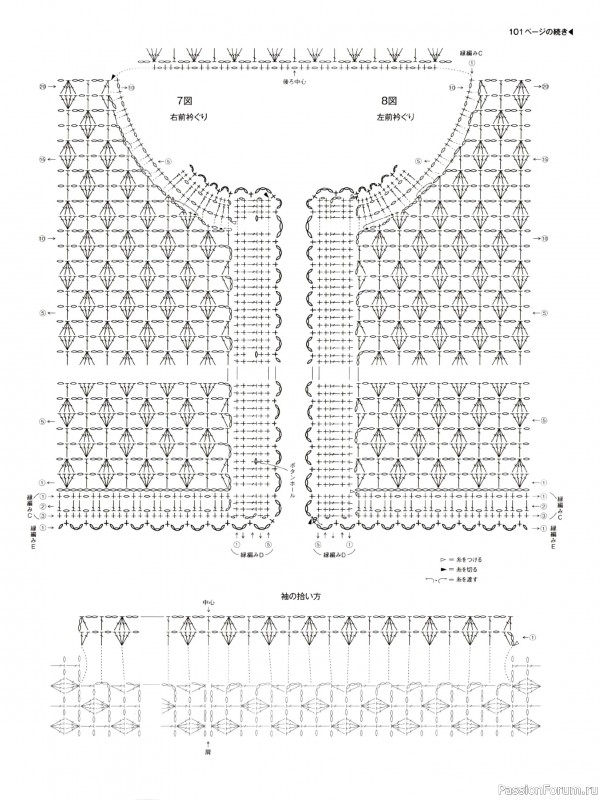 Вязаные модели в журнале &laquo;Keito Dama №205 - Spring 2025&raquo;. Продолжение