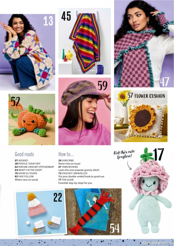 Вязаные проекты крючком в журнале «Simply Crochet №179 2026»
