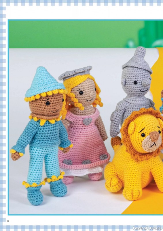 Вязаные проекты крючком в журнале «Your Cjmplete Wizard of oz Collection 2025»