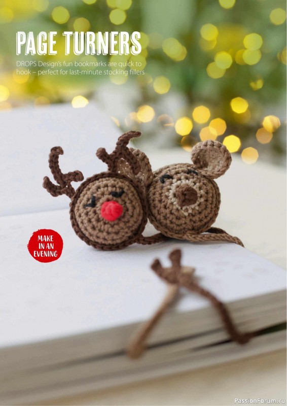 Вязаные проекты крючком в журнале «Your Crochet Christmas - 2025»