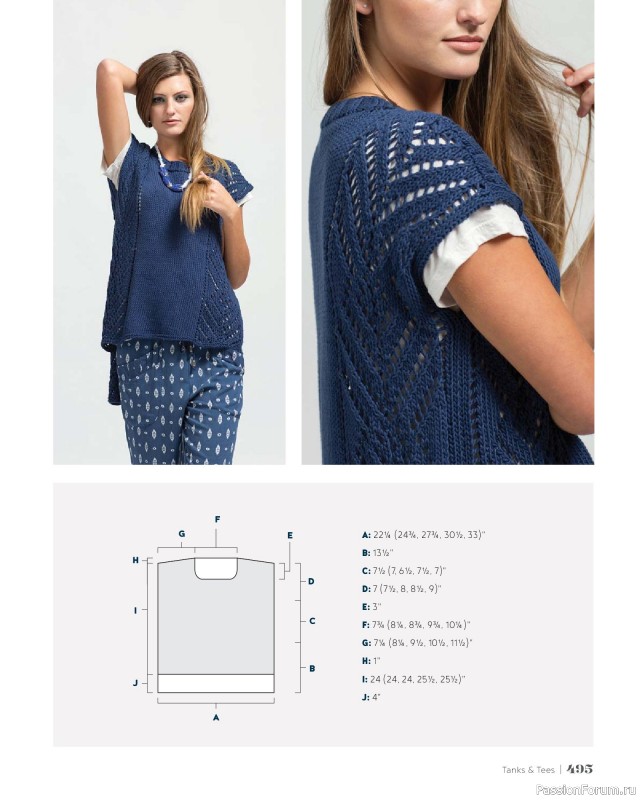 Вязаные проекты в книге &laquo;100 Knits: Interweave's Ultimate Pattern Collection&raquo;. Часть 4