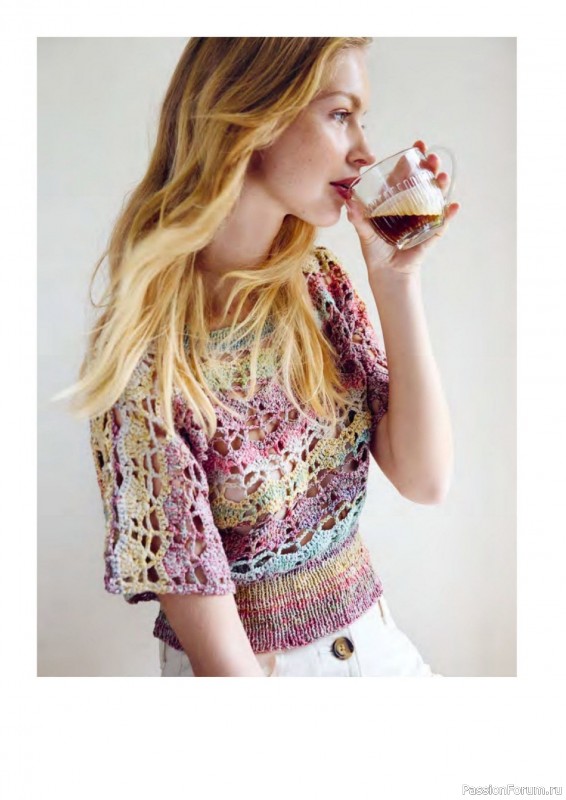 Вязаные проекты в журнале «Lana Grossa - Natural Knits №1 2025»