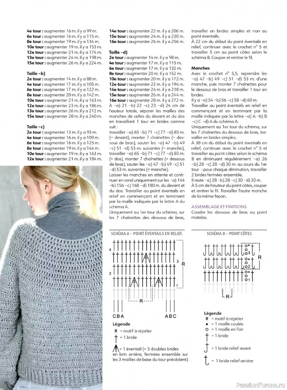 Вязаные проекты крючком в журнале «Crochet a porter - Fevrier/Avril 2026»