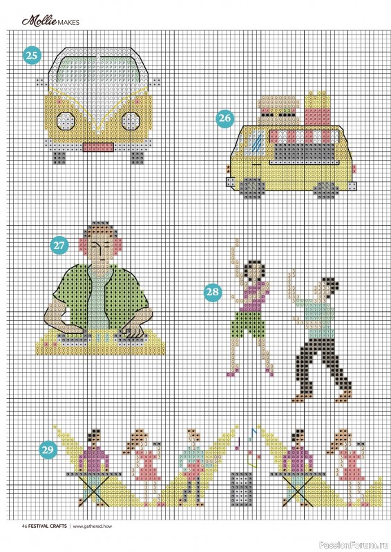Коллекция проектов для рукодельниц в журнале «Mollie Makes - Summer 2024»