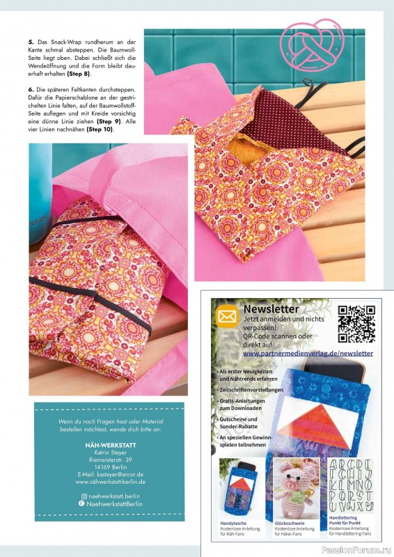 Коллекция проектов для рукодельниц в журнале &laquo;Patchwork Magazin Spezial №51 2026&raquo;