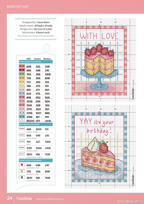 Коллекция вышивки в журнале «CrossStitcher №427 2025»