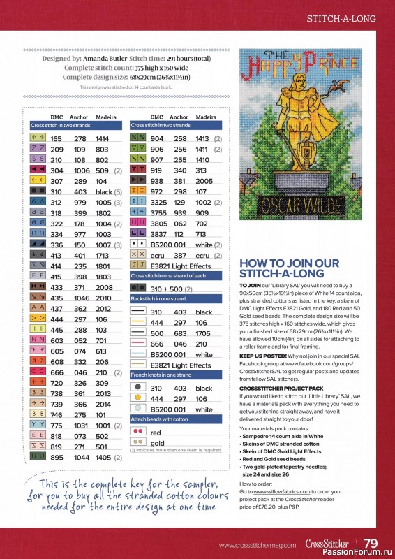 Коллекция вышивки в журнале «CrossStitcher №429 2025»