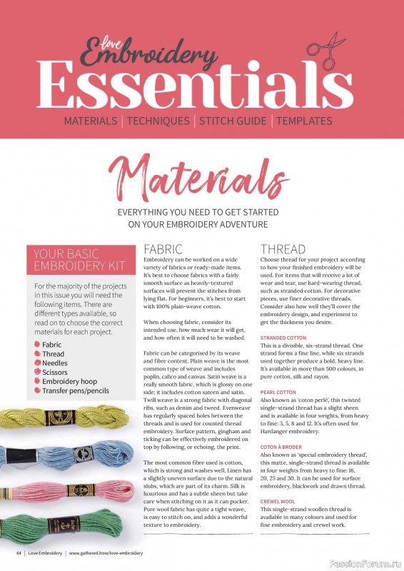 Коллекция вышивки в журнале «Love Embroidery №74 2025»