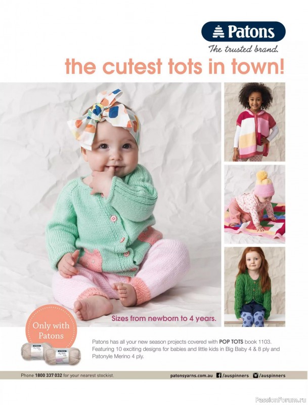 Вязаные модели спицами в журнале &laquo;Creative Knitting №91 2025&raquo;