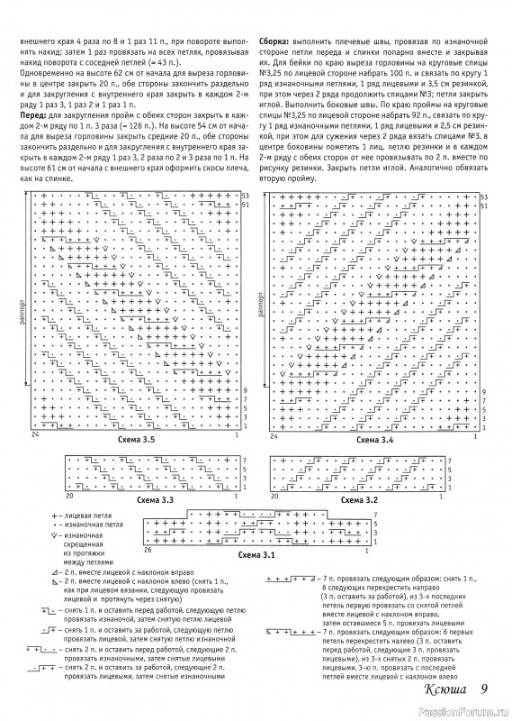 Вязаные модели в журнале &laquo;Ксюша. Для тех, кто вяжет №11 2021&raquo;