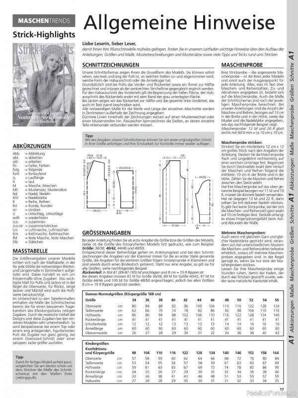 Вязаные модели в журнале &laquo;Maschentrends №2 2026&raquo;