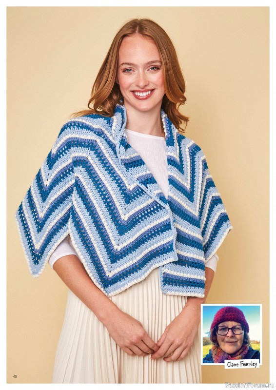 Вязаные проекты крючком в журнале «Crochet Now №128 2025»