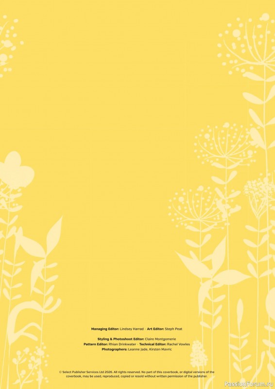 Вязаные проекты крючком в журнале &laquo;Inside Crochet №187 2026&raquo;