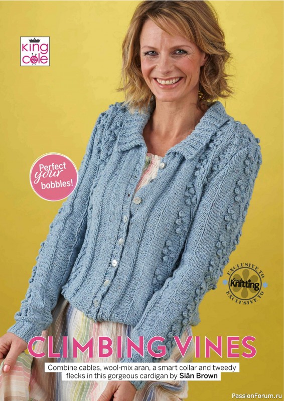 Вязаные проекты крючком в журнале «Simply Knitting №267 2025»