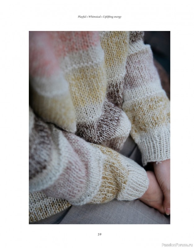 Вязаные проекты в книге &laquo;Soothing Stitches&raquo;.