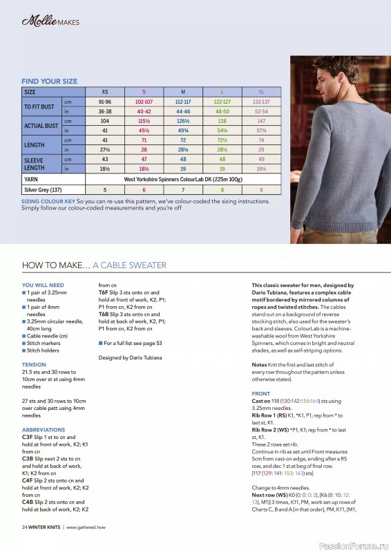 Коллекция проектов для рукодельниц в журнале «Mollie Makes Christmas Crafting – Winter Knits 2025»