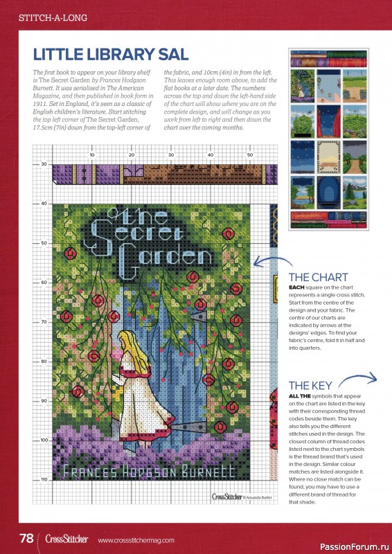 Коллекция вышивки в журнале «CrossStitcher №425 2025»