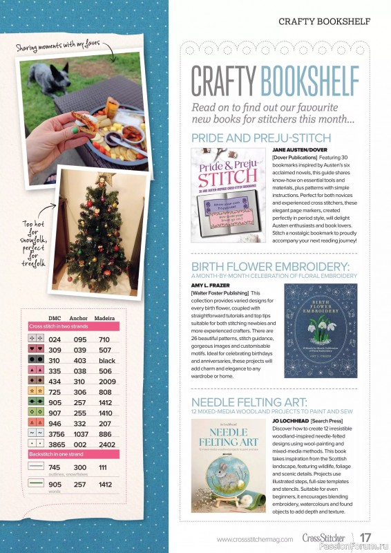 Коллекция вышивки в журнале «CrossStitcher №429 2025»